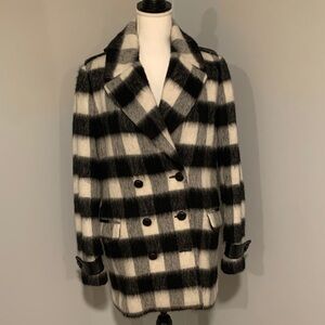 Mackage Margaret double-breasted peacoat.